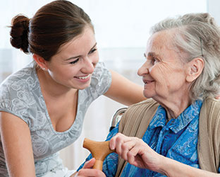 A nurse with a patient. Link to Closely Held Business Stock. A nurse with a patient. Link to Closely Held Business Stock.