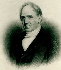 Photo of Dr. Jonathan Knight, one of the original incorporators of Yale New Haven Hospital in 1826