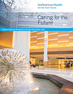 Image of Yale New Haven Hospital's planned giving newsletter, Caring for the Future